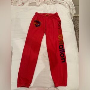 Womens Aviator Nation Laguna Beach Sweatpants